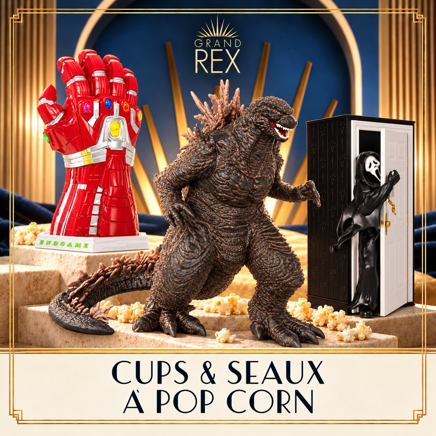 Cups & seaux à pop corn