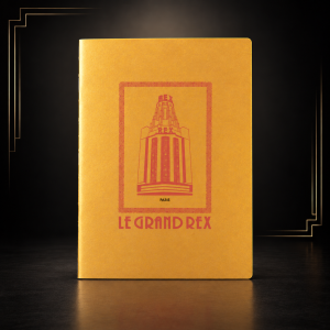 Carnet "Le grand Rex" - or