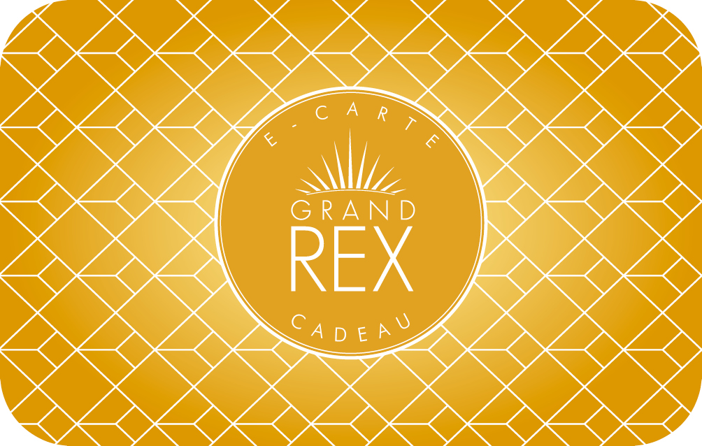E-Carte Cadeau Cinéma / Rex Studios – La boutique du Grand Rex