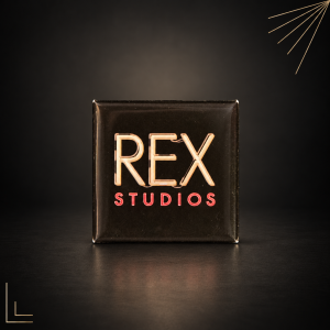 Magnet métallique "Rex studios"