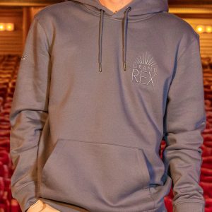 Sweat à capuche "Grand Rex" de couleur gris 04