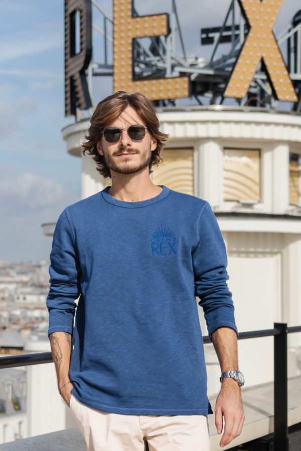 Sweat "Grand Rex" Bleu