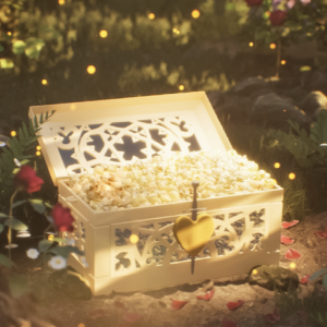 Coffret popcorn Blanche Neige du Grand Rex