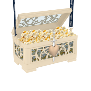 Coffre à popcorn Blanche Neige