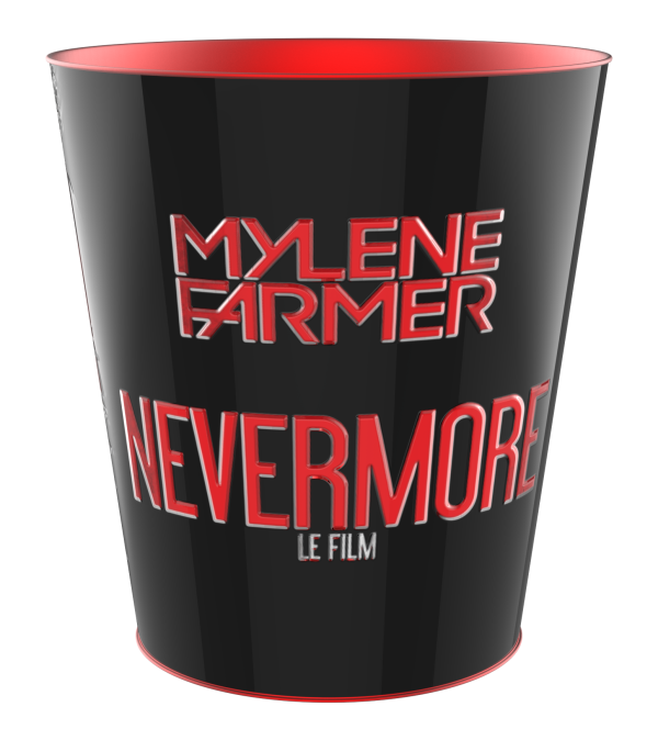 Seau à popcorn collector Mylène Farmer : Nevermore – Image 3