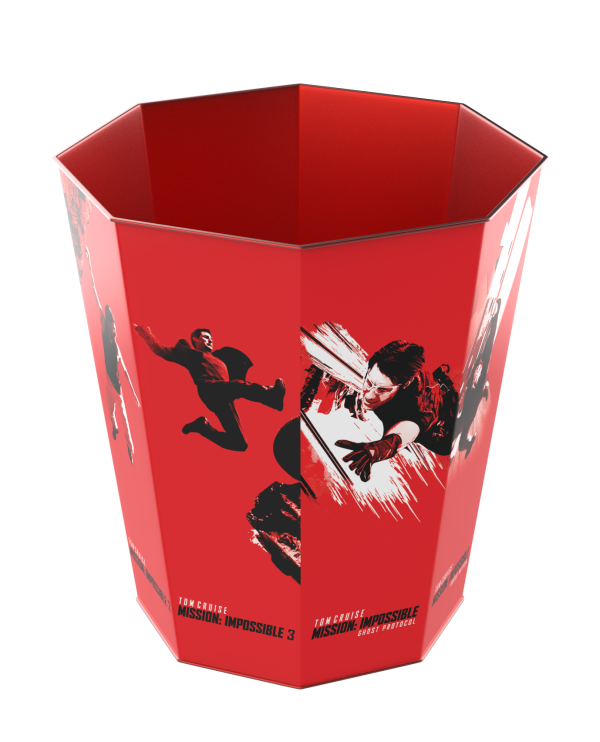 Seau à popcorn collector Saga Mission: Impossible