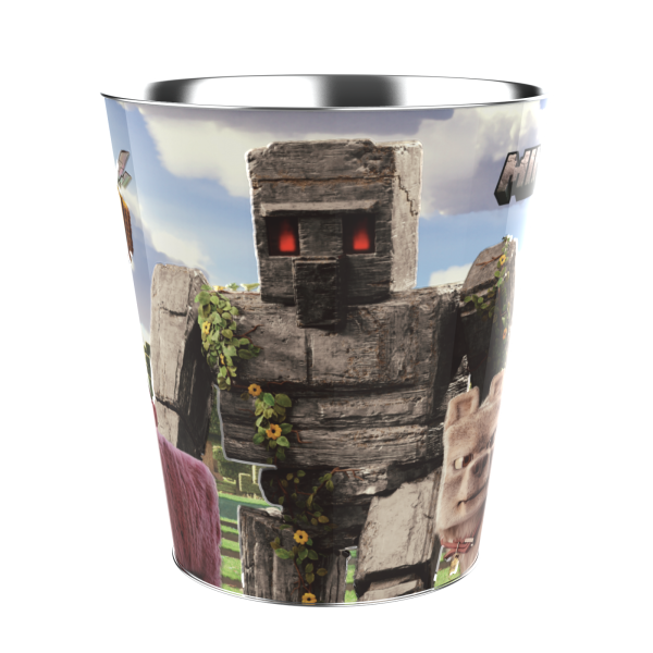Seau à popcorn collector Minecraft – Image 2