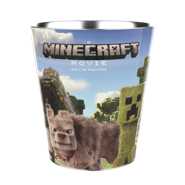 Seau à popcorn collector Minecraft