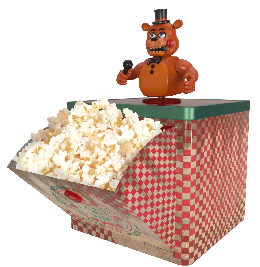 Seau à popcorn collector Five Nights at Freddy's 2 (Jack in the box)