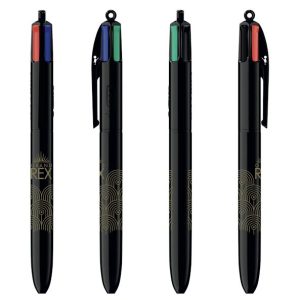 STYLO BIC 4 COULEURS "NOIR" GRAND REX ART DECO