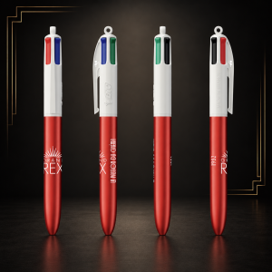 STYLO BIC 4 COULEURS "GLACE" GRAND REX