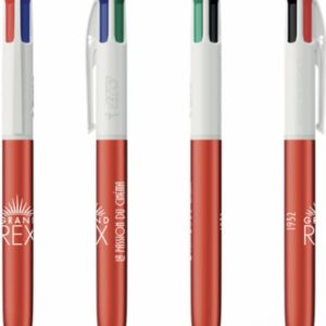 STYLO BIC 4 COULEURS "GLACE" GRAND REX