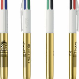 STYLO BIC 4 COULEURS "SHINE" TOUR DU GRAND REX