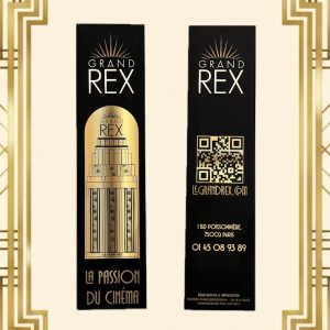 MARQUE-PAGE GRAND REX - Tour du rex 1