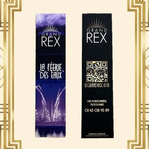 MARQUE-PAGE GRAND REX - La féerie des eaux 1