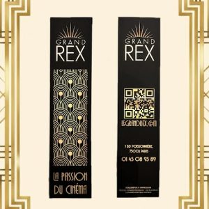 MARQUE-PAGE GRAND REX - Art déco 1