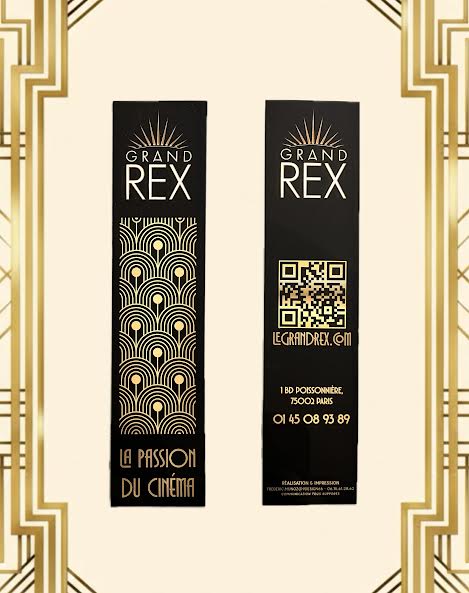 MARQUE-PAGE GRAND REX - Art déco 1