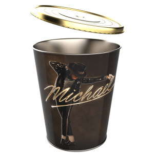 Seau Collector Métal avec couvercle (Vinyle)