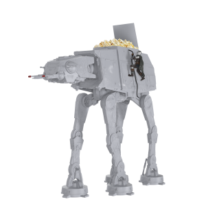 AT-AT à popcorn collector Mandalorian and Grogu