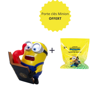 Seau à pop corn Livre de magie LED Minions 3