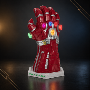 Seau à pop corn collector géant - Gant de l'Infini Lumineux